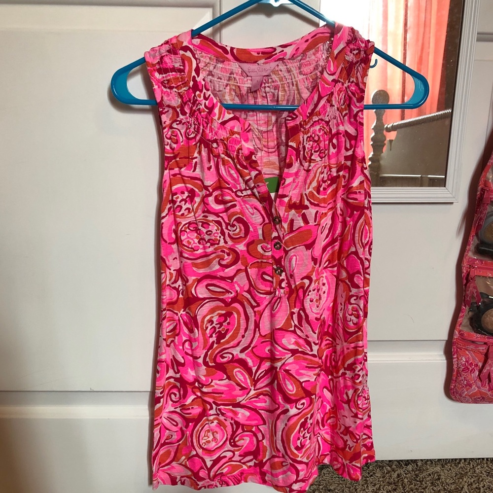 Lilly Pulitzer NWT Mango Salsa top size small